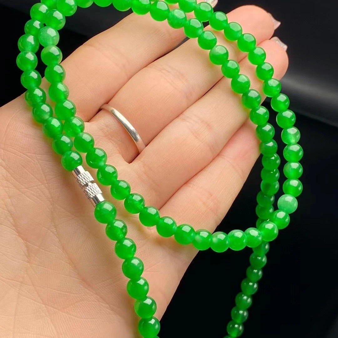 百搭玻璃珠成品珠串，直播选品