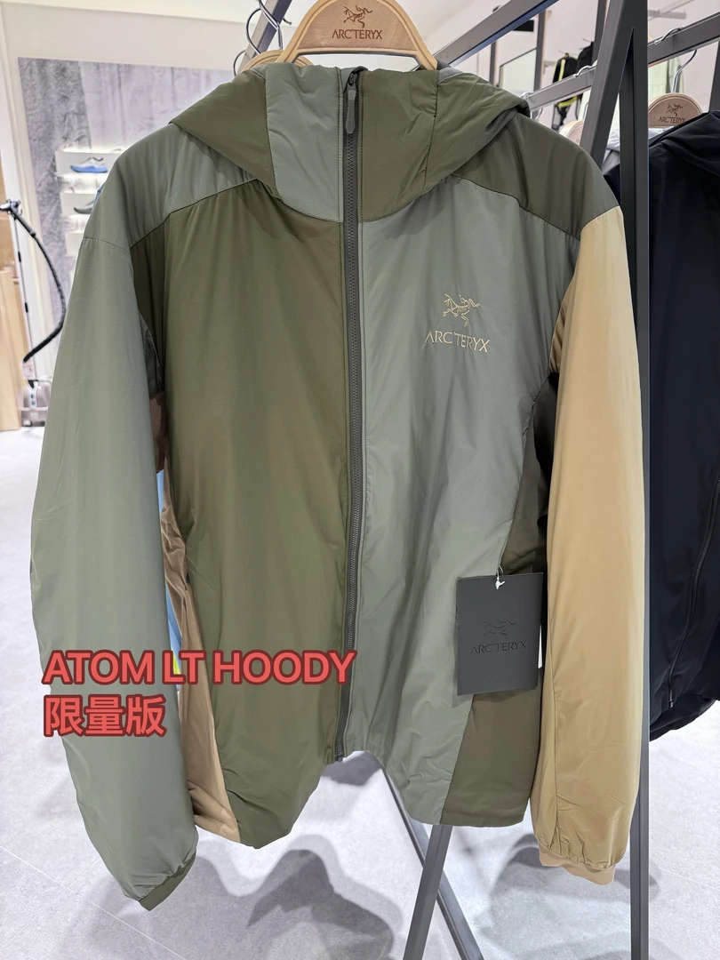 正品始祖鸟ATOM HOODY轻便保暖连帽棉服X000007487