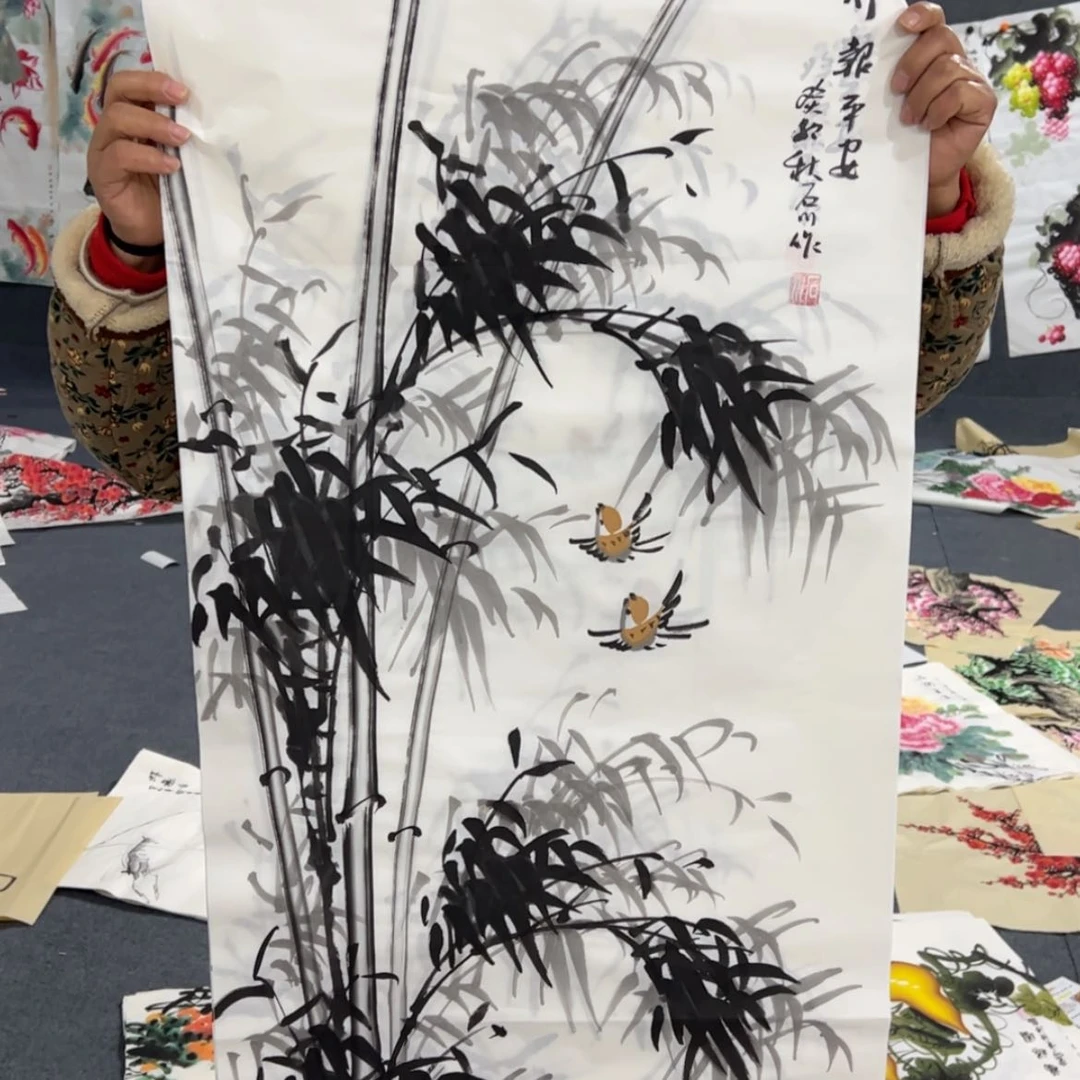 【闪购商品】书法她家是手绘的