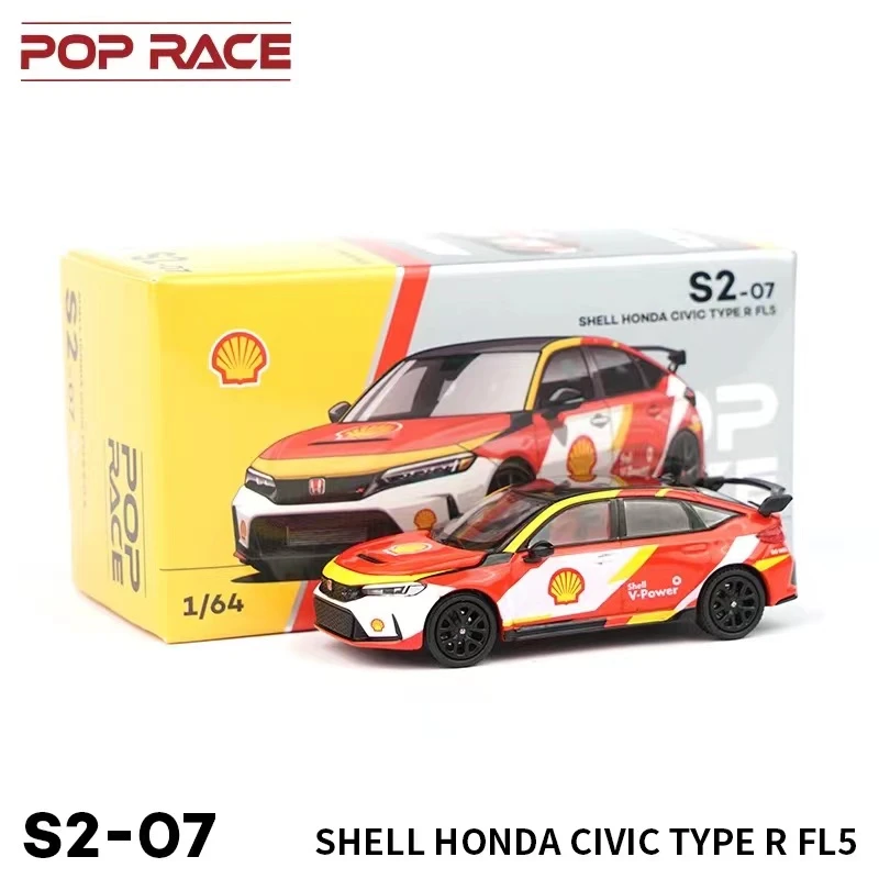 拓意 S2-07 本田CIVIC思域TYPE R FL5微缩1/64合金仿真汽车模型