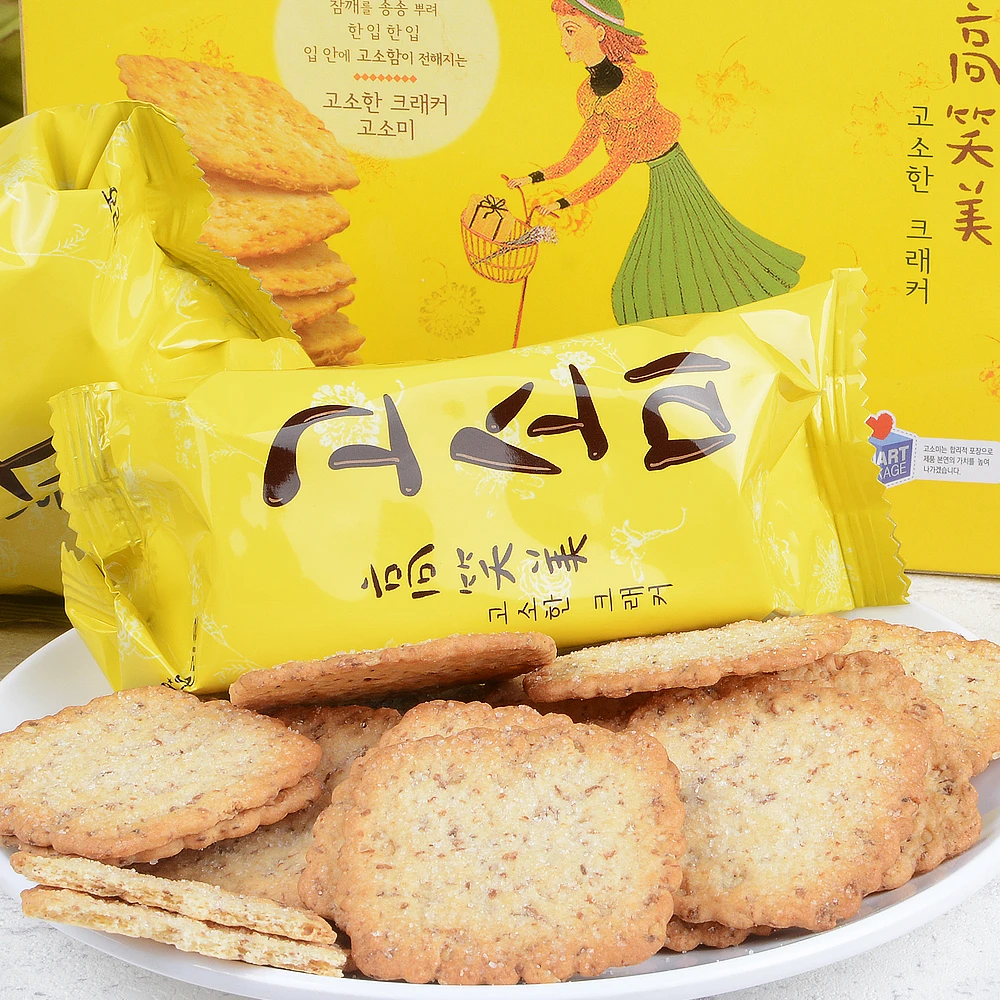 韩国进口 好丽友高笑美饼干70g解馋办公室零食香甜酥脆便携美味