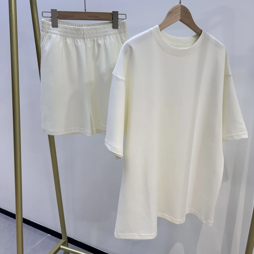 2024夏季新品时尚休闲气质女款减龄小众宽松潮流两件套装8880657