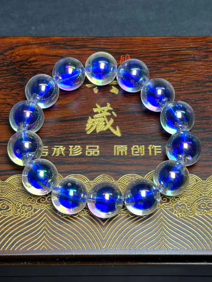 F53-【大城珠宝】精奢尚品蓝宝石手链