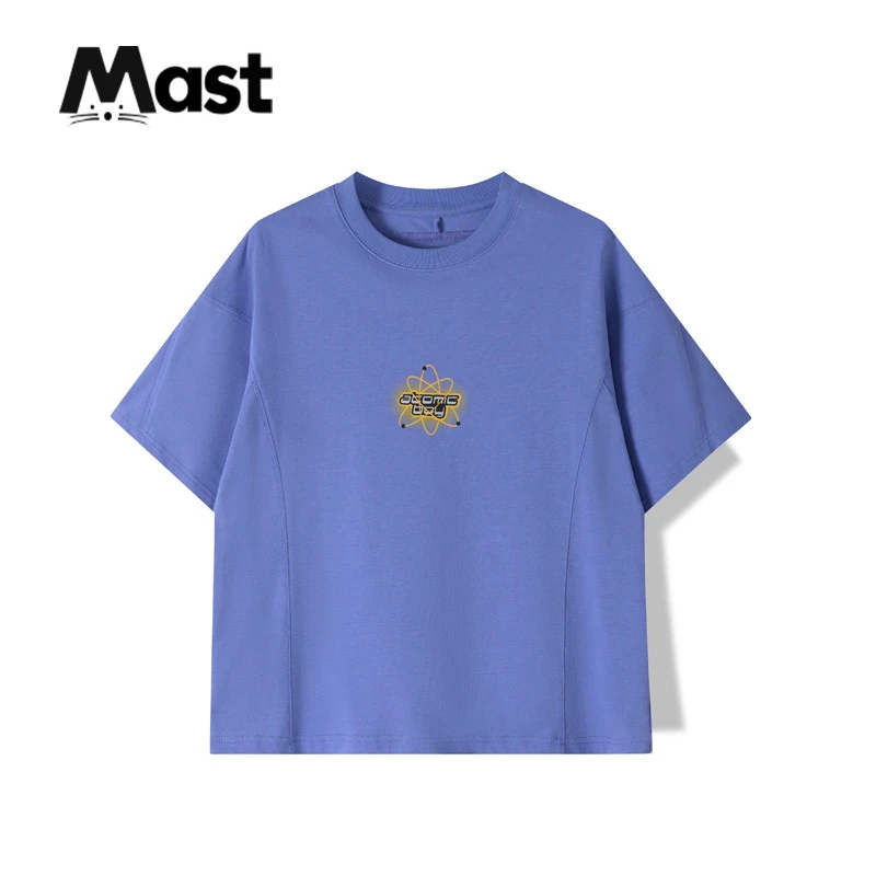 【现货】夏季中大童青少年短袖纯棉T恤宽松2024年夏款男童半袖上衣