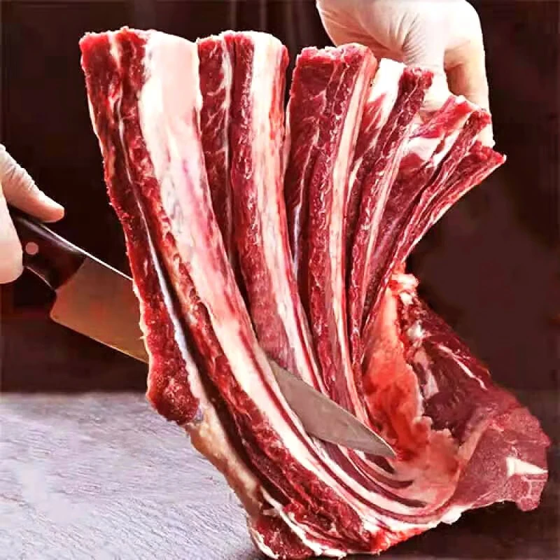 【黄牛排骨】犇牛纪 新鲜牛肋骨整根 肥瘦相间 4斤起拍
