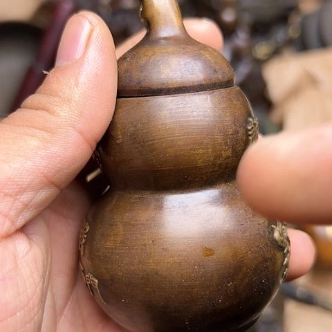 铜制工艺把玩摆件