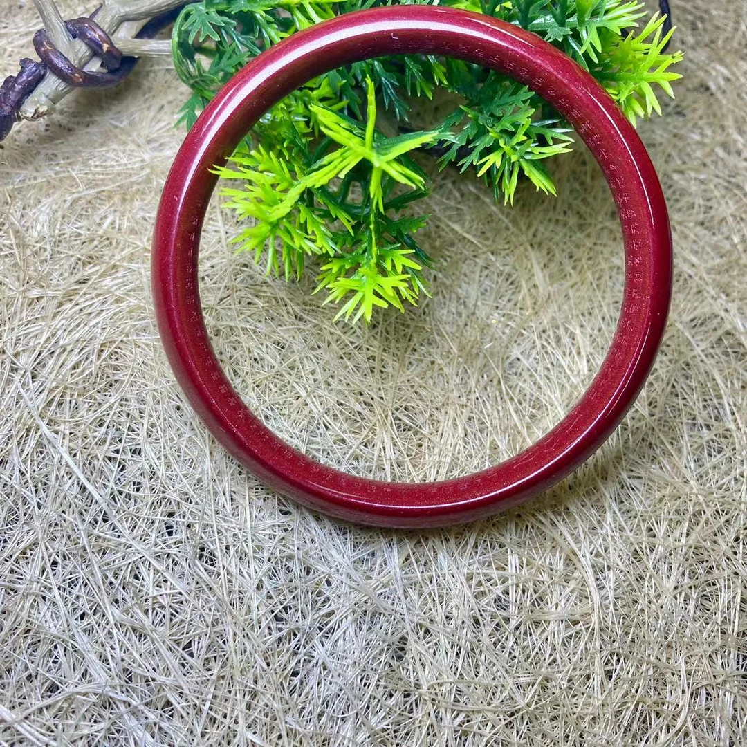 辰砂(处理)辰砂朱砂手镯