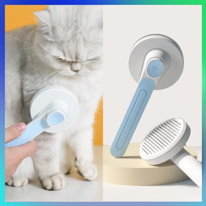 猫梳子清洁狗狗宠物专用刷去浮毛针梳猫咪按摩清理梳毛刷撸猫梳子