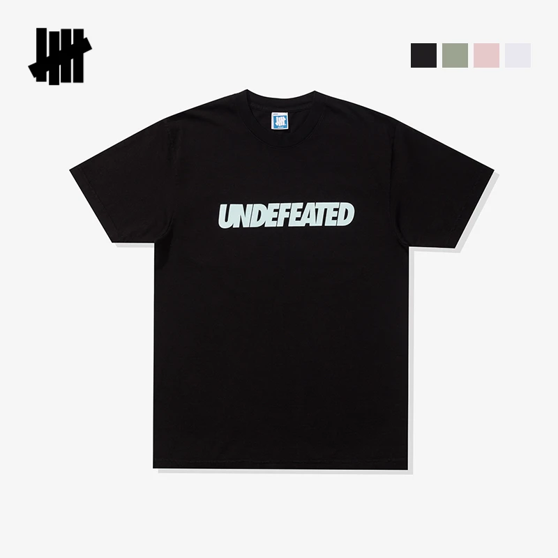 【交个朋友】UNDEFEATED五条杠春季新品彩标百搭短袖T恤UI22GSS02M