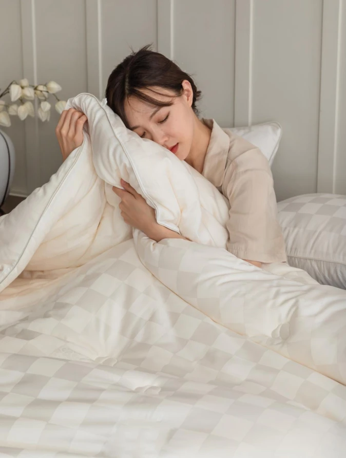 林小花【格拉芙被芯】-大豆春秋被四季通用加厚保暖冬被被芯大豆被