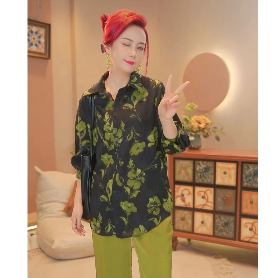 【NAM RAN】【夕阳】时尚显瘦气质套装 1001664