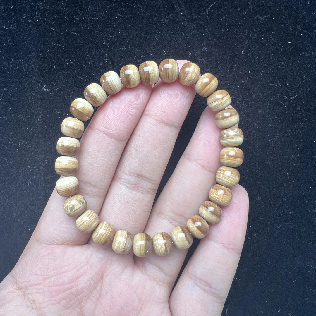 Q1000 天然猛犸牙 手串8*7mm 支持复检假一罚四