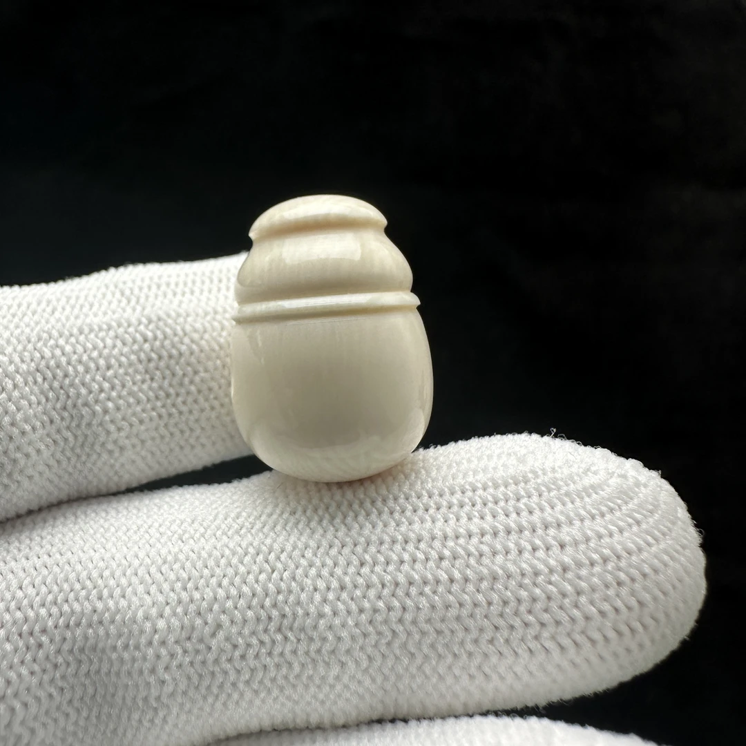 P9772天然猛犸牙 三通 14.7*21mm支持鉴定 假一罚四