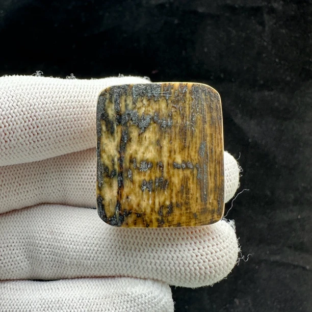 P5023天然猛犸牙 小肥皂 28*31*17mm支持鉴定 假一罚四