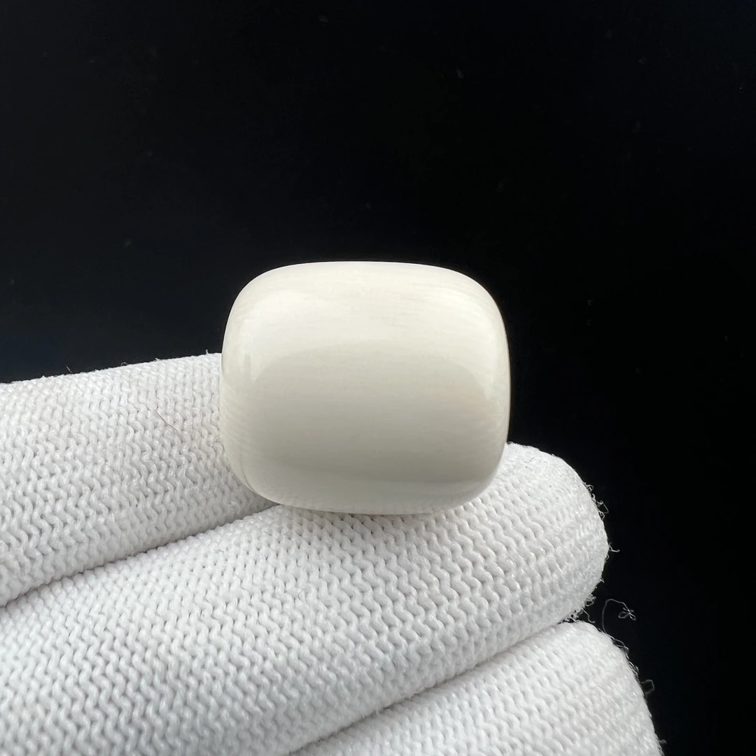 A2828天然猛犸牙 桶珠 19.5*20.8mm支持鉴定 假一罚四