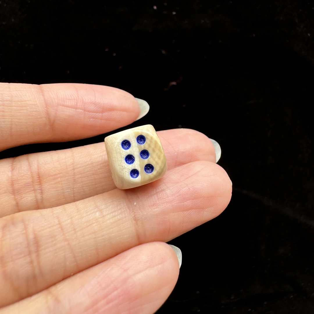 H2408天然猛犸象牙配饰 10.7mm支持鉴定 假一罚四