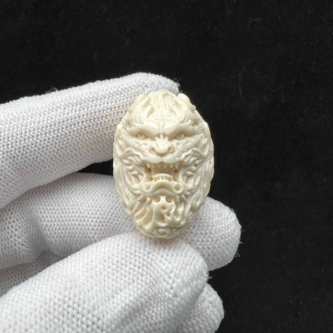 D2389天然猛犸牙 19*29mm支持鉴定 假一罚四
