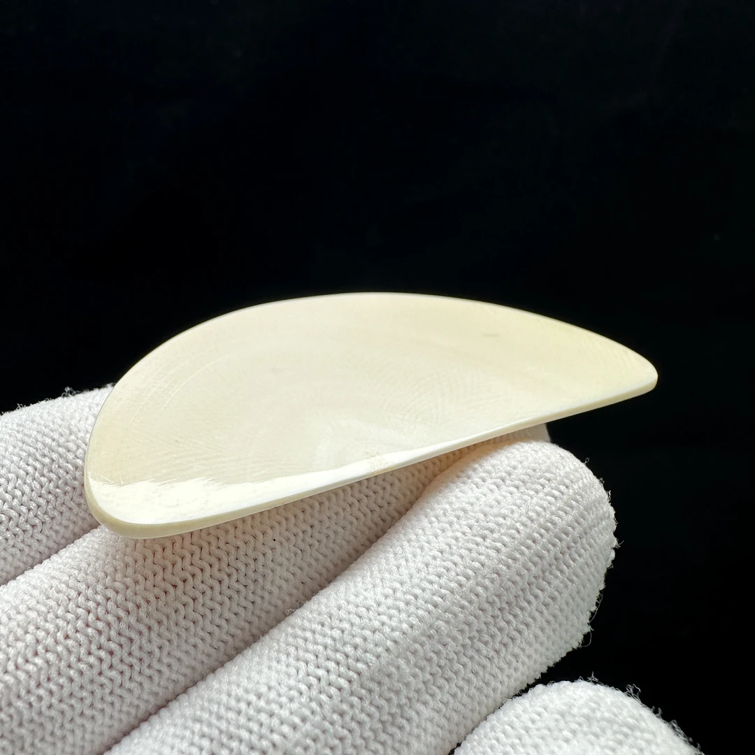 X3621天然猛犸牙 刮板 33*62*5mm支持鉴定 假一罚四