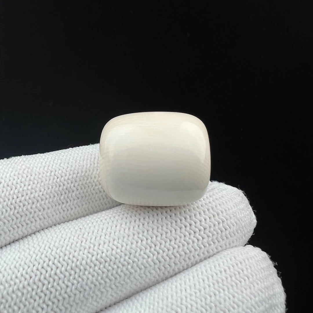 A2863天然猛犸牙 桶珠 19*20.6mm支持鉴定 假一罚四