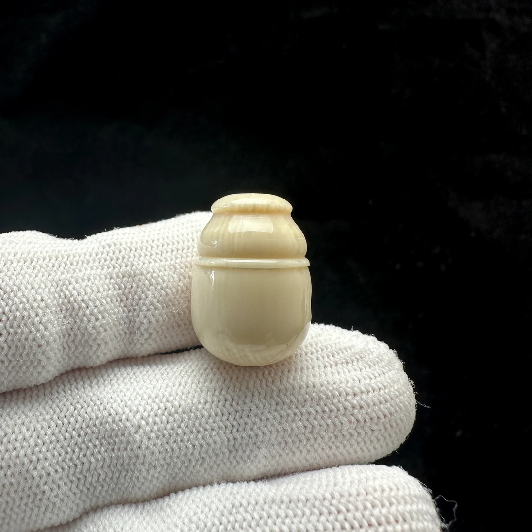 P9604天然猛犸牙 三通 14.7*21mm支持鉴定 假一罚四