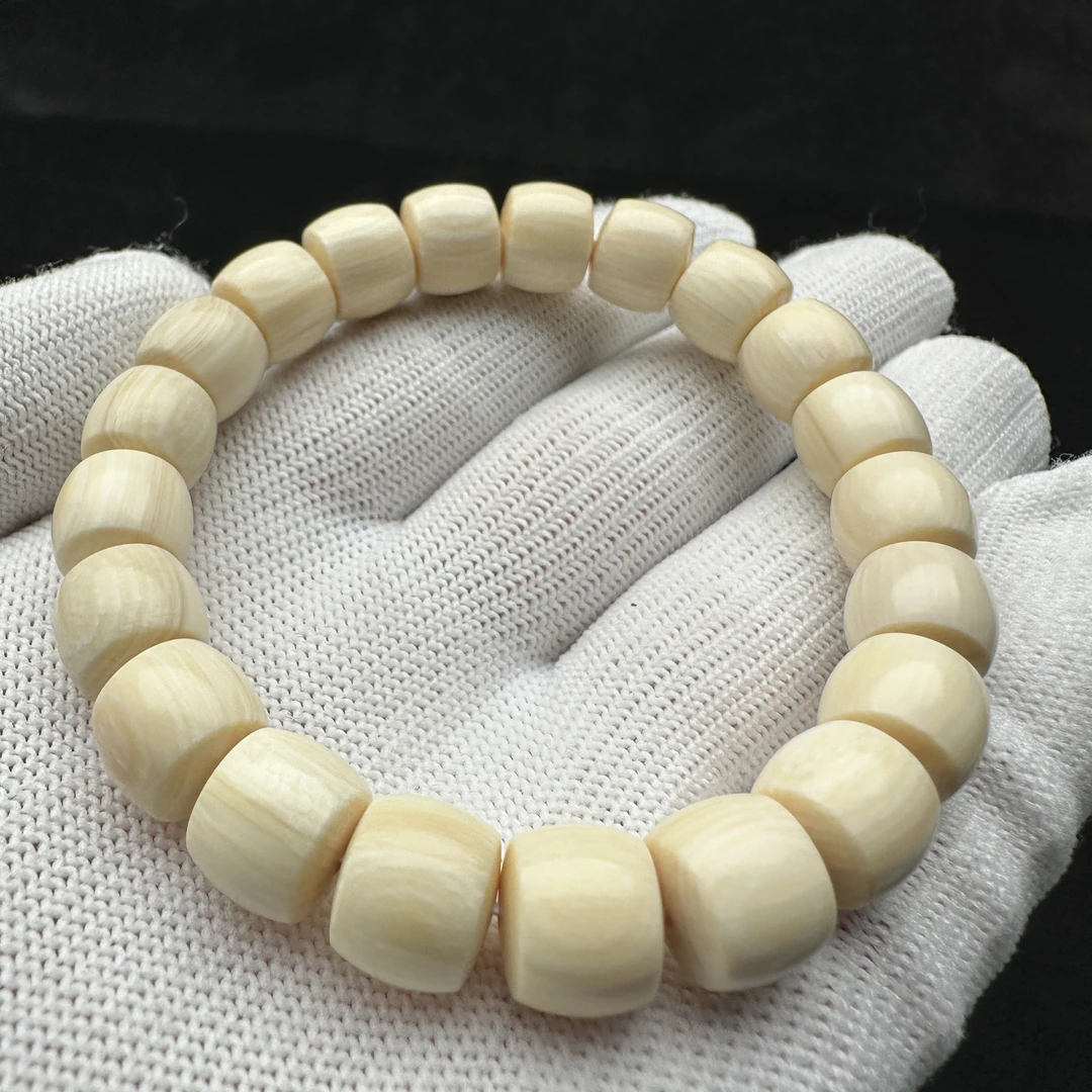 Q1246天然猛犸牙 单圈 10*9mm支持鉴定 假一罚四