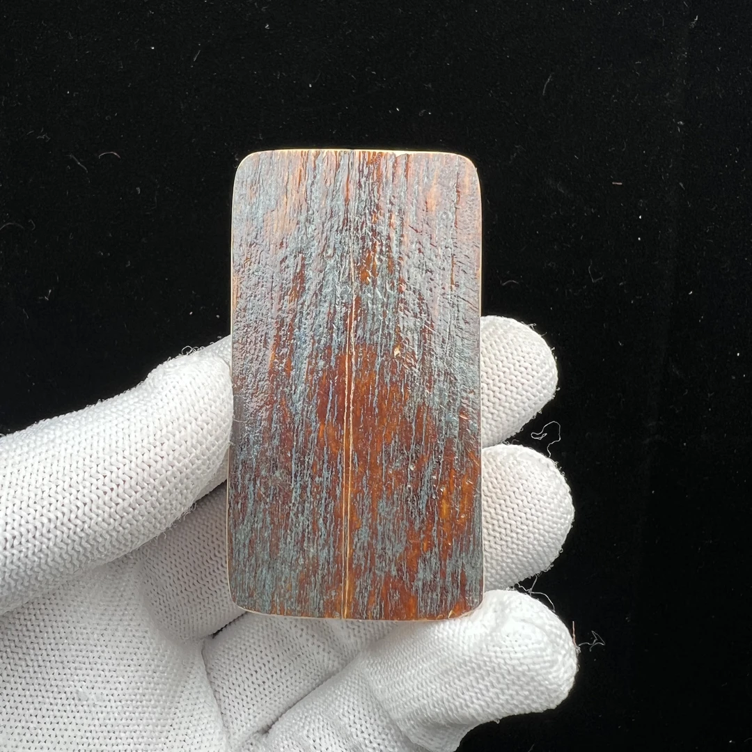 P7600天然猛犸牙 无事牌 34.1*63*14.5mm支持鉴定 假一罚四