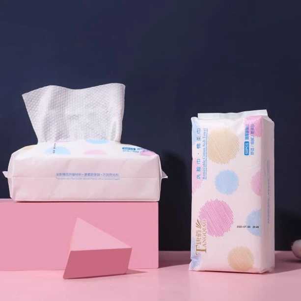 【常不火推荐】加厚洗脸巾干湿两用棉柔巾母婴通用洁面洗脸巾