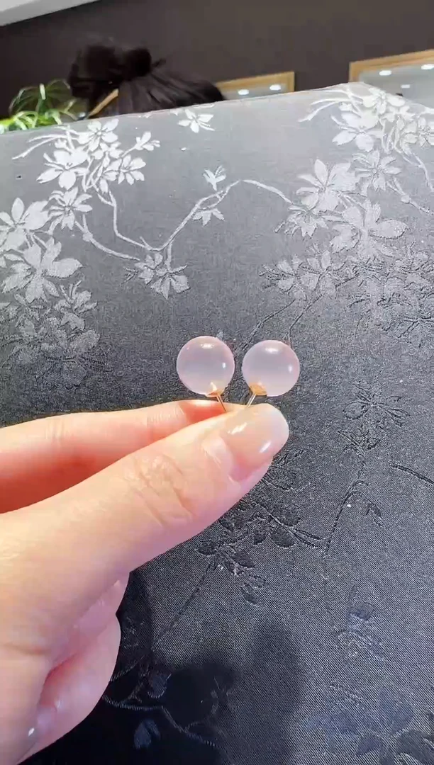 【闪购商品】水晶耳饰未镶嵌水晶耳钉12-13M