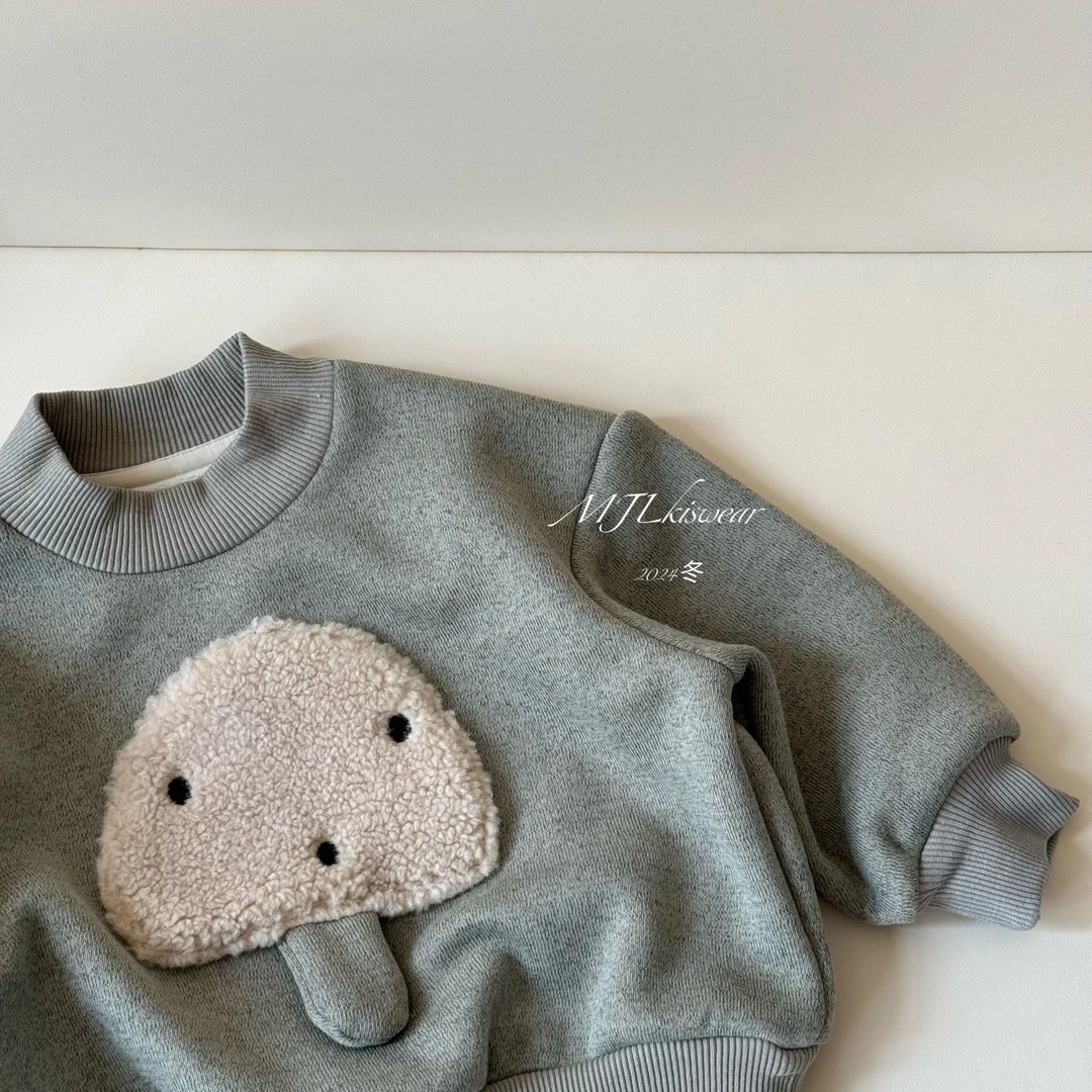 MJL 韩版深秋加绒新款 高品儿童卫衣 A958