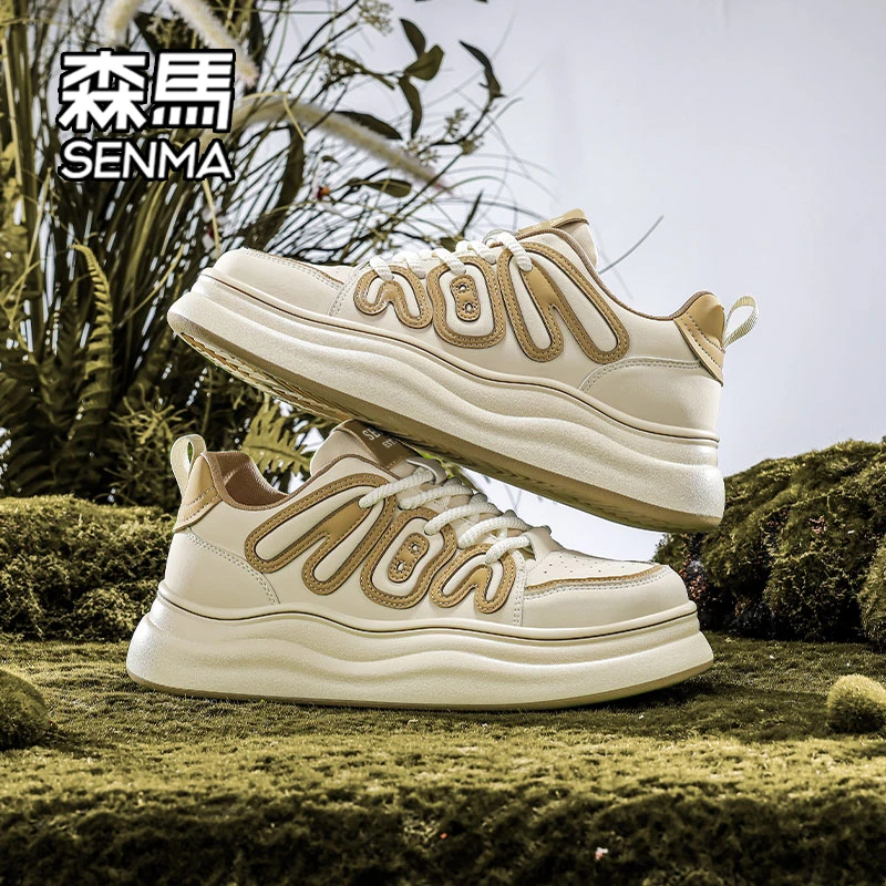 SENMA/森马男鞋春季新款时尚板鞋户外休闲运动鞋百搭潮款高端鞋子