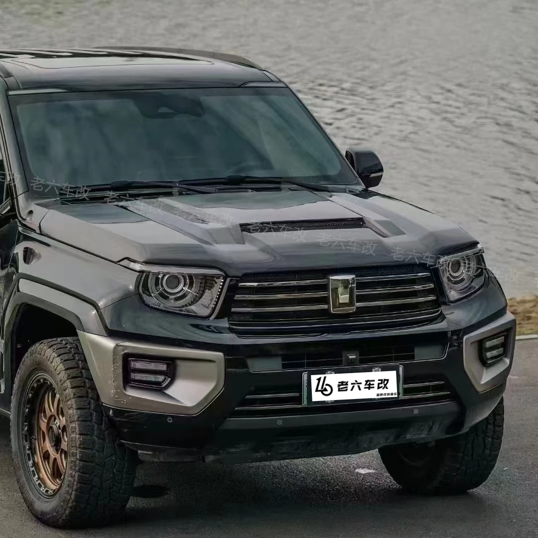 坦克700专用碳纤维机盖前机盖机盖罩引擎盖外饰改装件前机盖新品