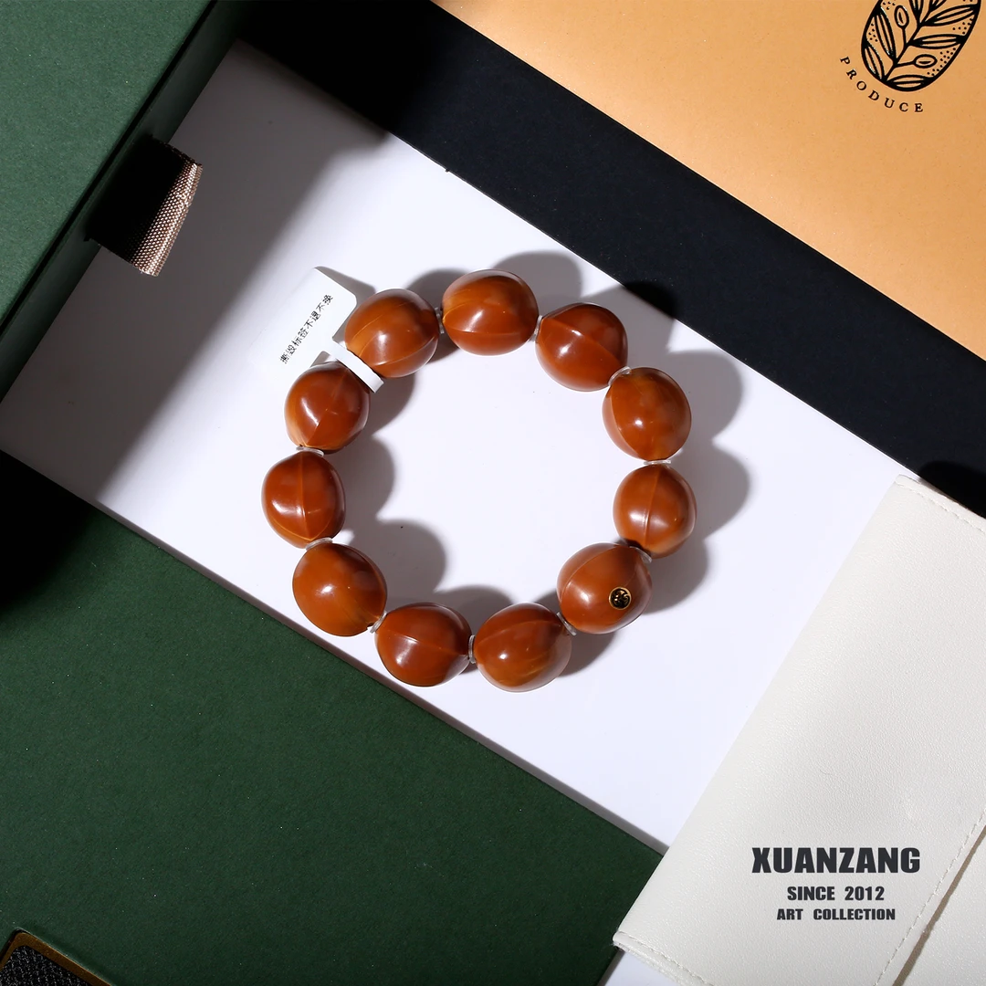 清风 鲨鱼背 橄榄核 手串