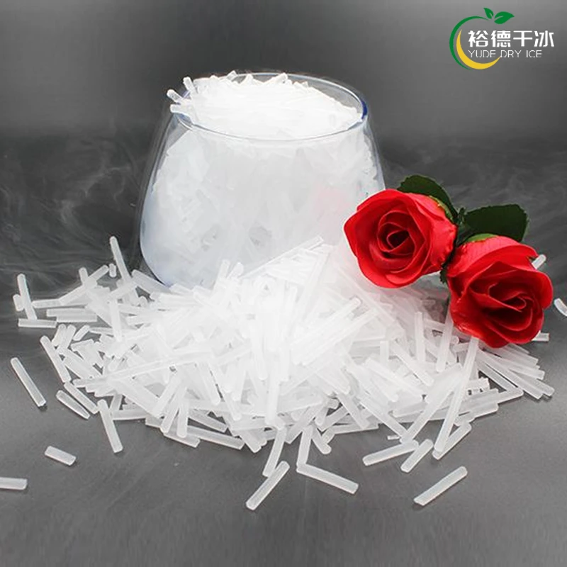 兰州市区工厂直供食用干冰冷藏食品餐饮干冰创意米粒干冰包邮