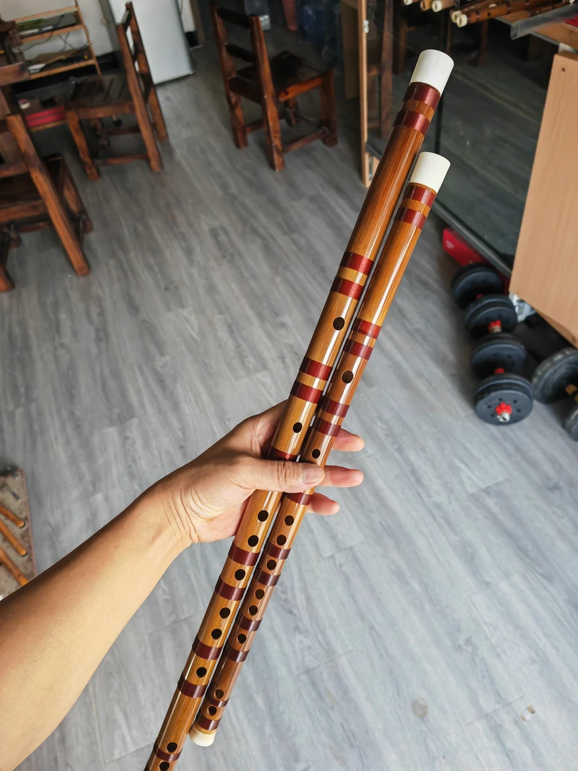 精制精选苦竹大漆笛子