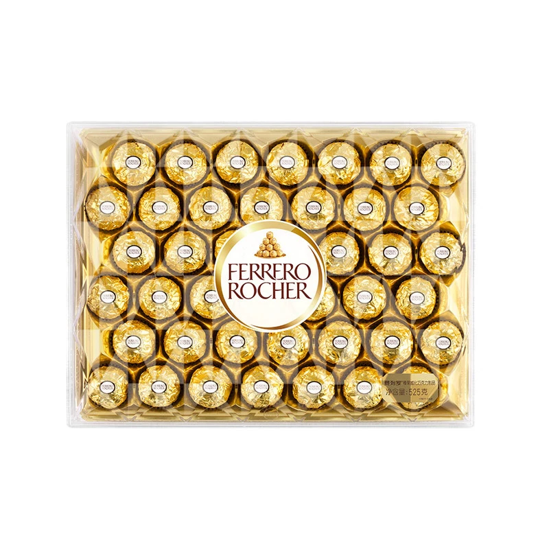 费列罗 榛果威化巧克力制品 42粒装 525g巧克力零食