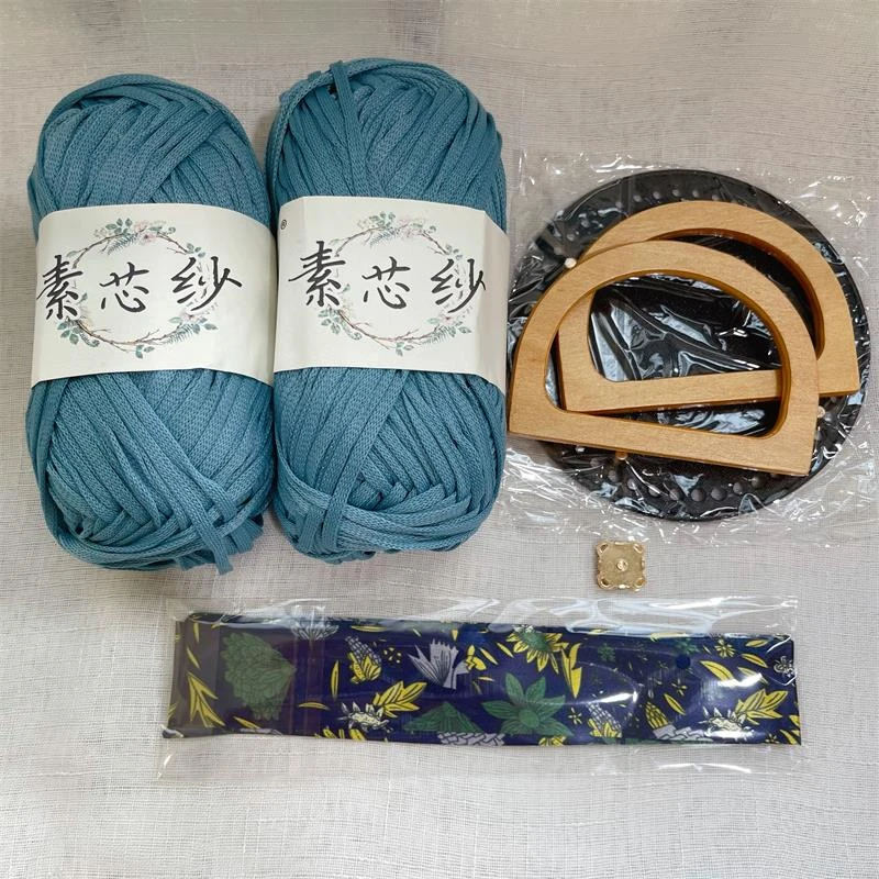 不要钩针工具包 慎拍拍下没有钩针工具包 麦穗花包不要钩针工具包