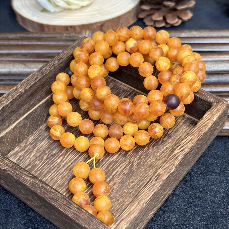 A083鸿鹄珠宝首饰108颗10M珠子国风珍藏品经典毛衣链