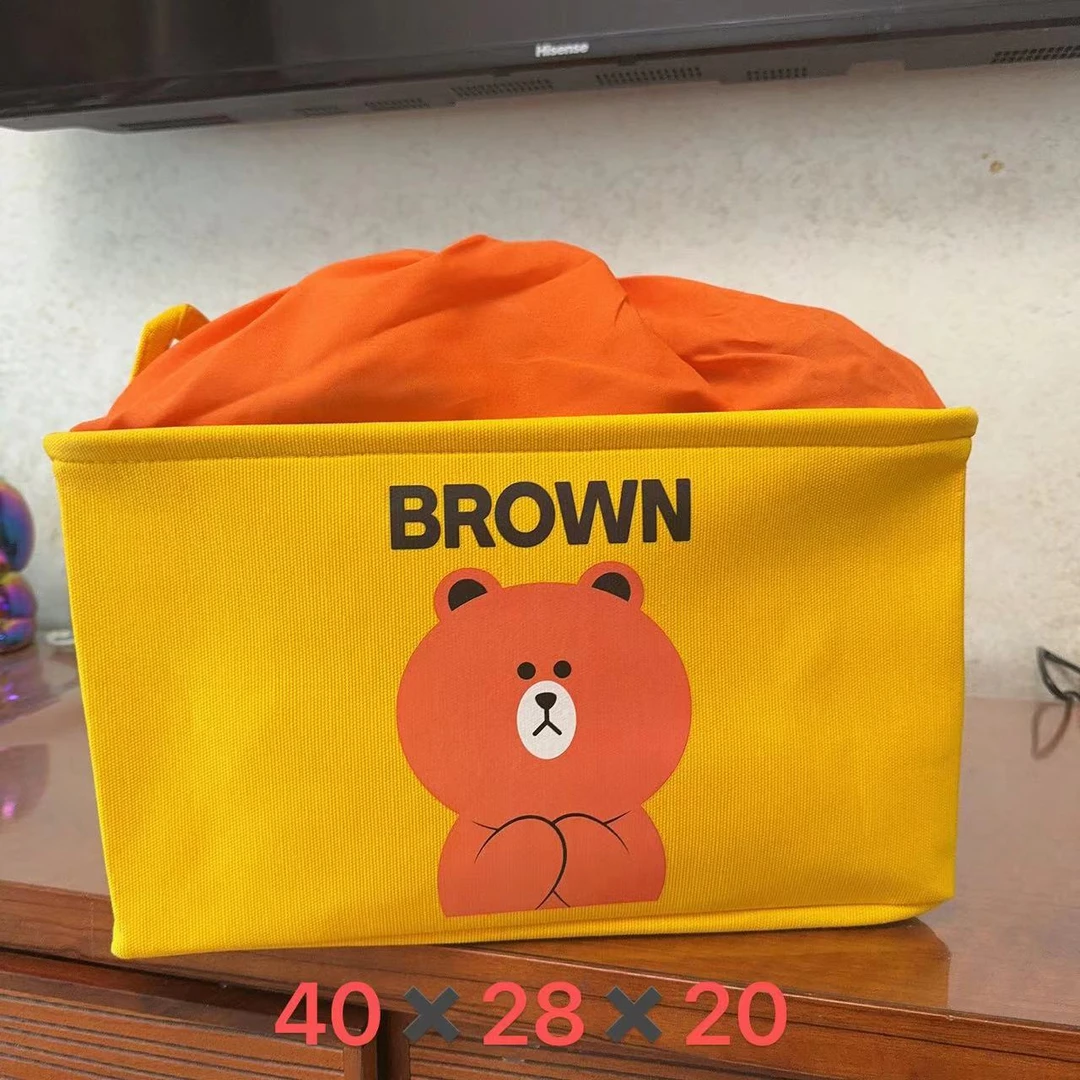 【30升束口】三层加厚布艺可折叠衣服整理收纳筐