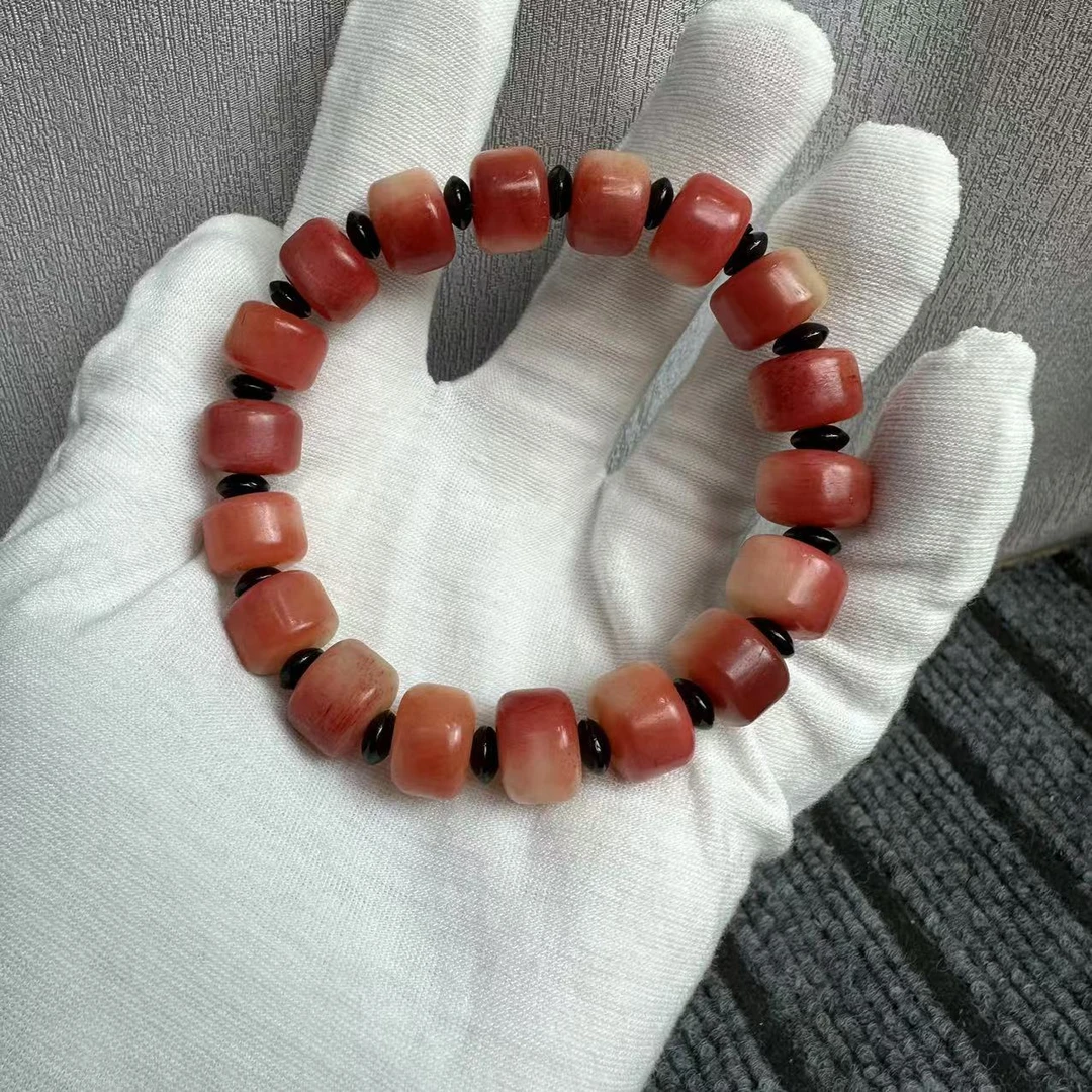 满血满蝌蚪纹1.2老型精美手串男女可戴A798