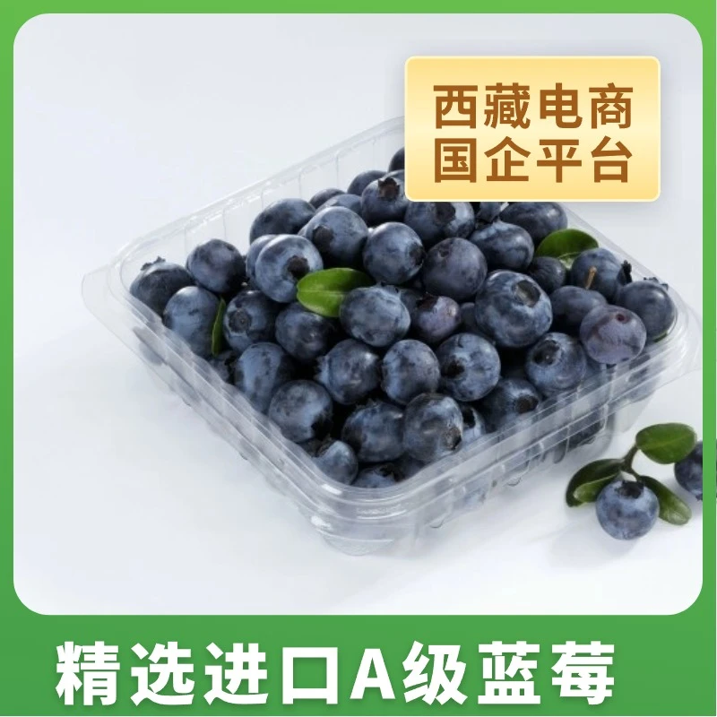 【拉萨同城外卖】进口精选A级大果蓝莓盒装