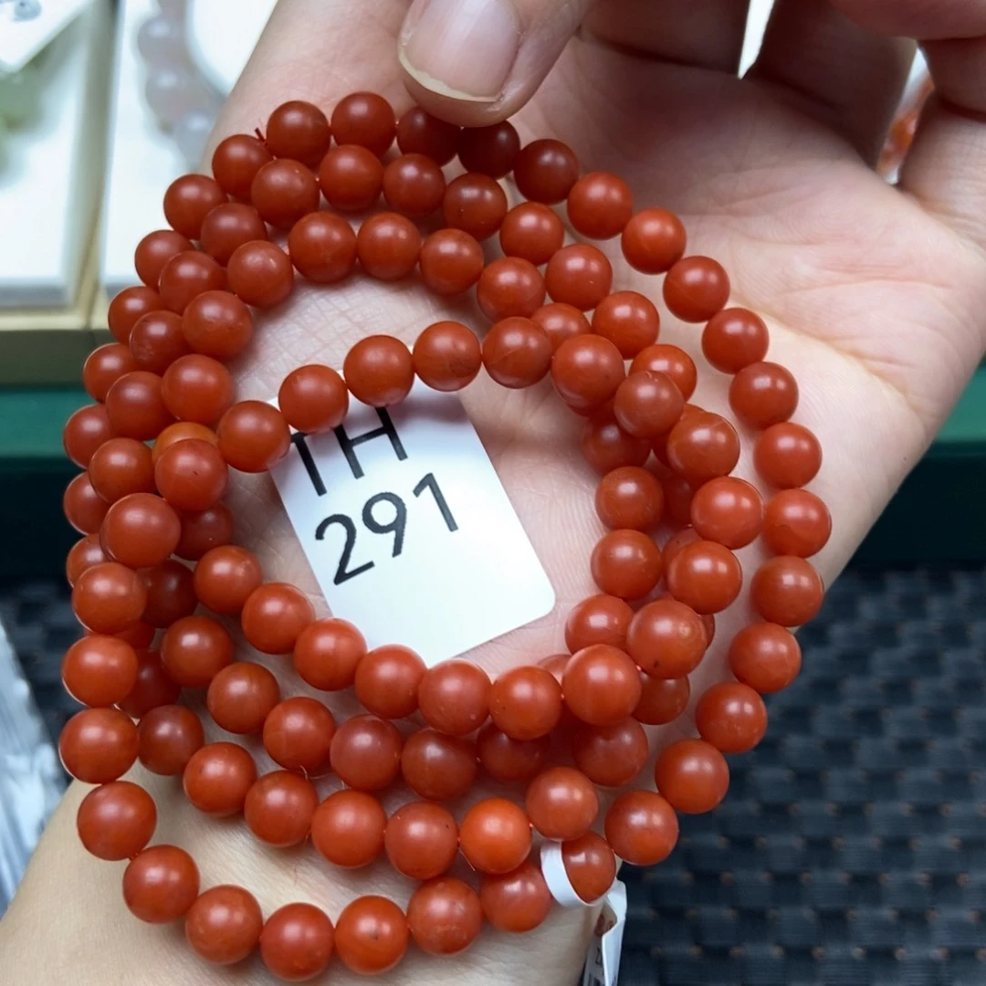 南红玛瑙手链未镶嵌