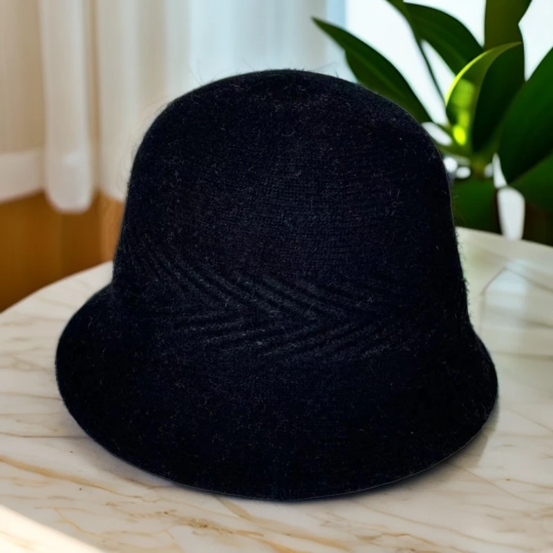 71号 斜箭头时尚纯色女士百搭盆帽礼帽（无运费险）