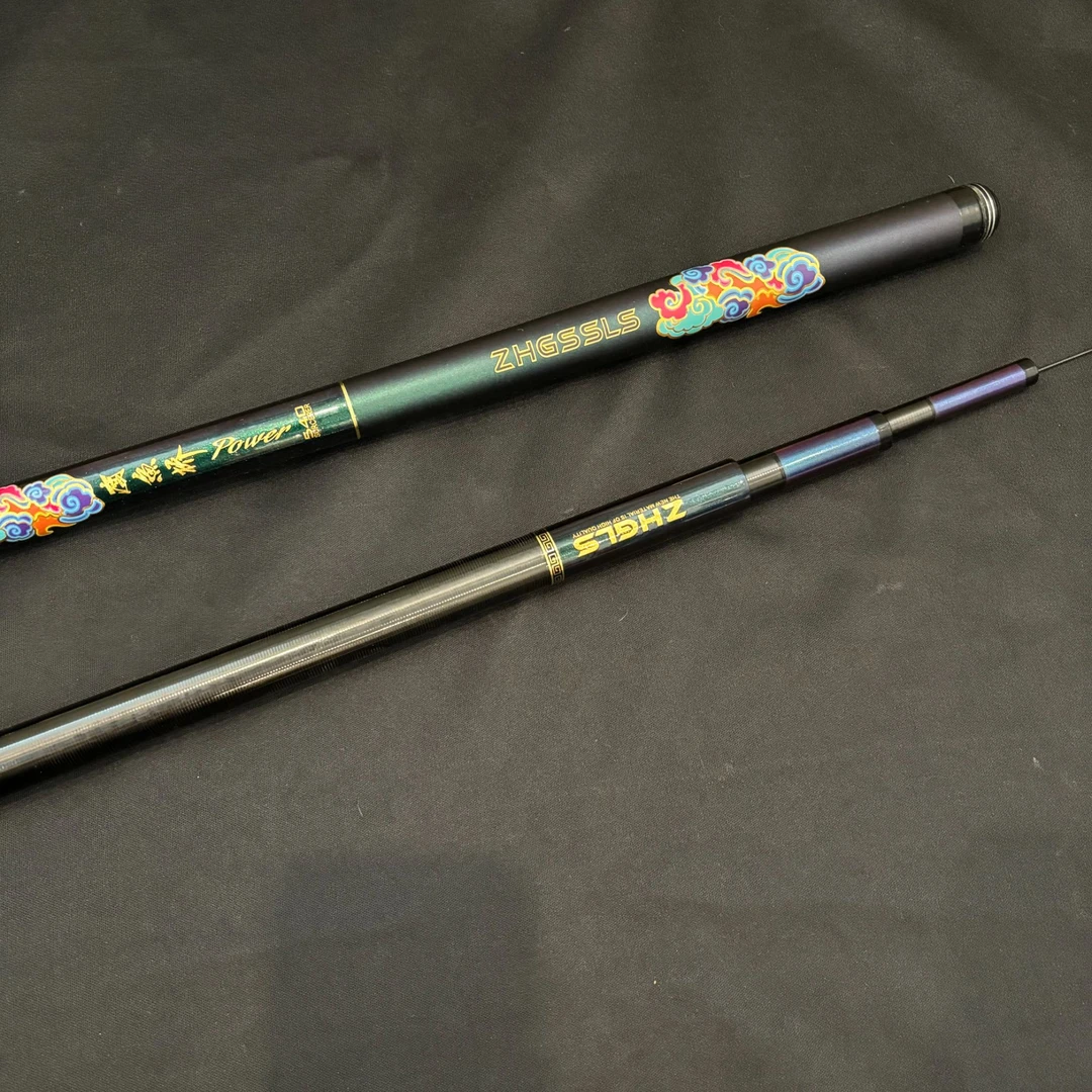 渡渔桥巨物 钓青鱼-大鲢鳙-草鱼大型个体鱼鱼竿