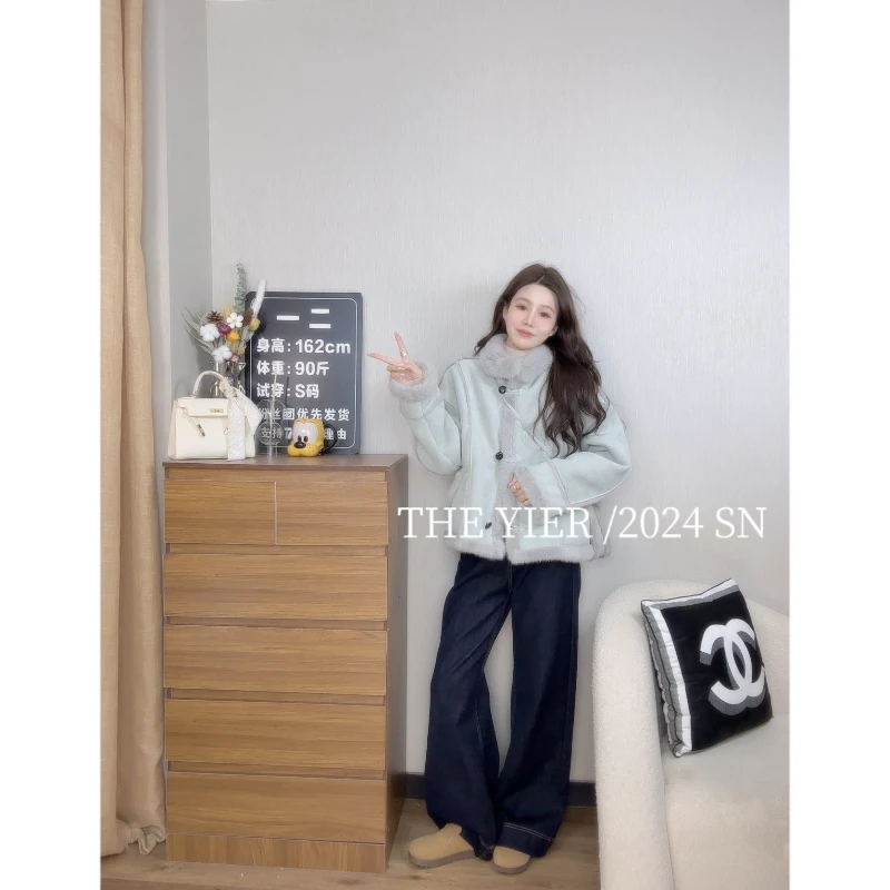 众和梦9432气质高级感秋冬韩版宽松时尚短款短外套