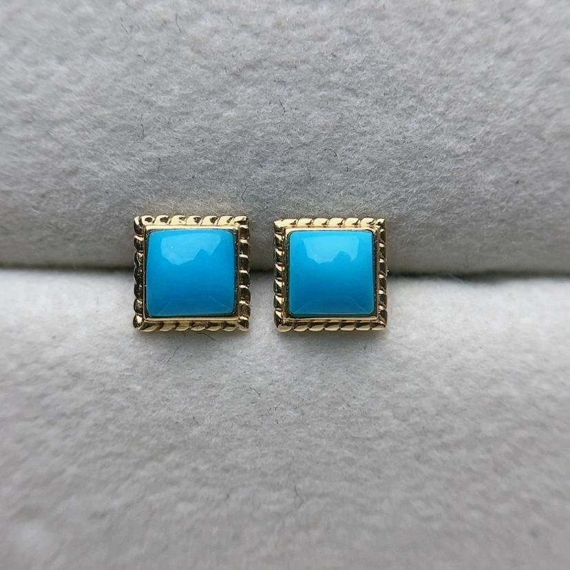 【闪购商品】绿松石配饰18K金镶嵌