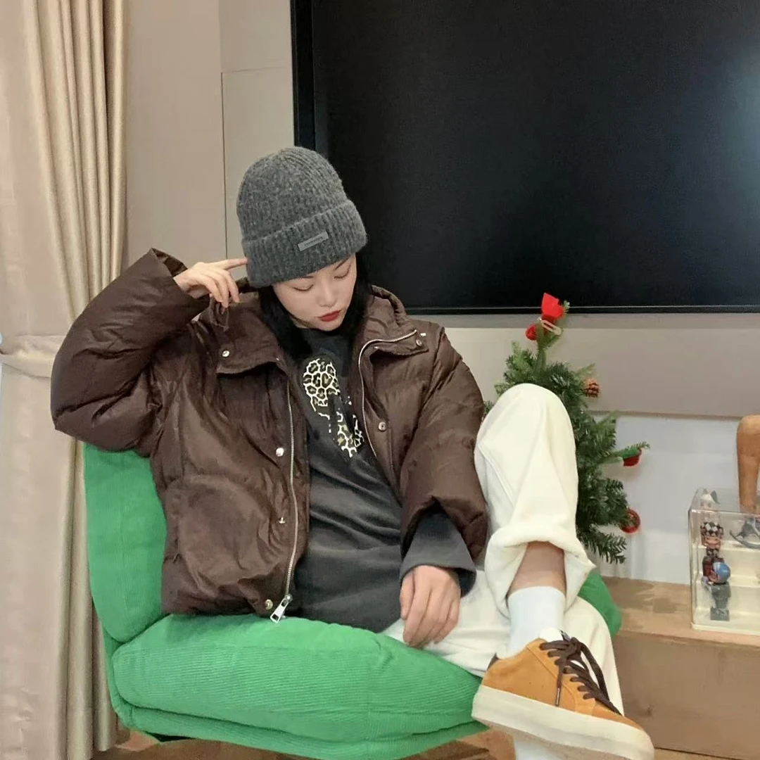 冬季泡芙肯豆短款百搭羽绒服4-11-16