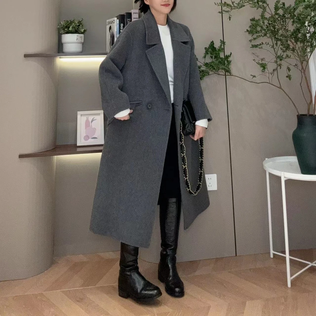 冬季倾国倾城大小姐大衣中长款大衣3-12-29