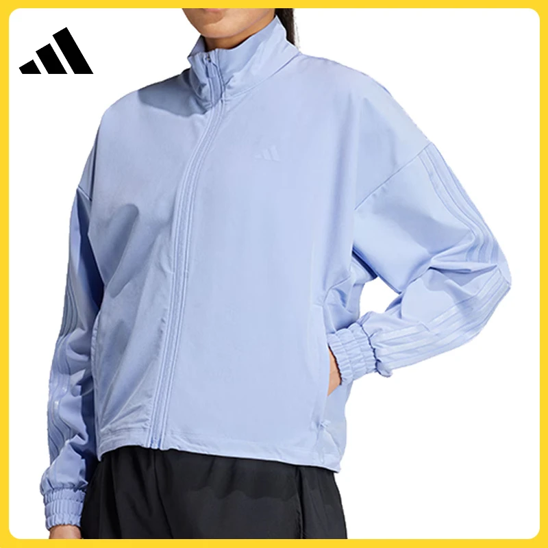 【滔搏体育】adidas阿迪达斯女子PACER W JACKET梭织外套IX1702