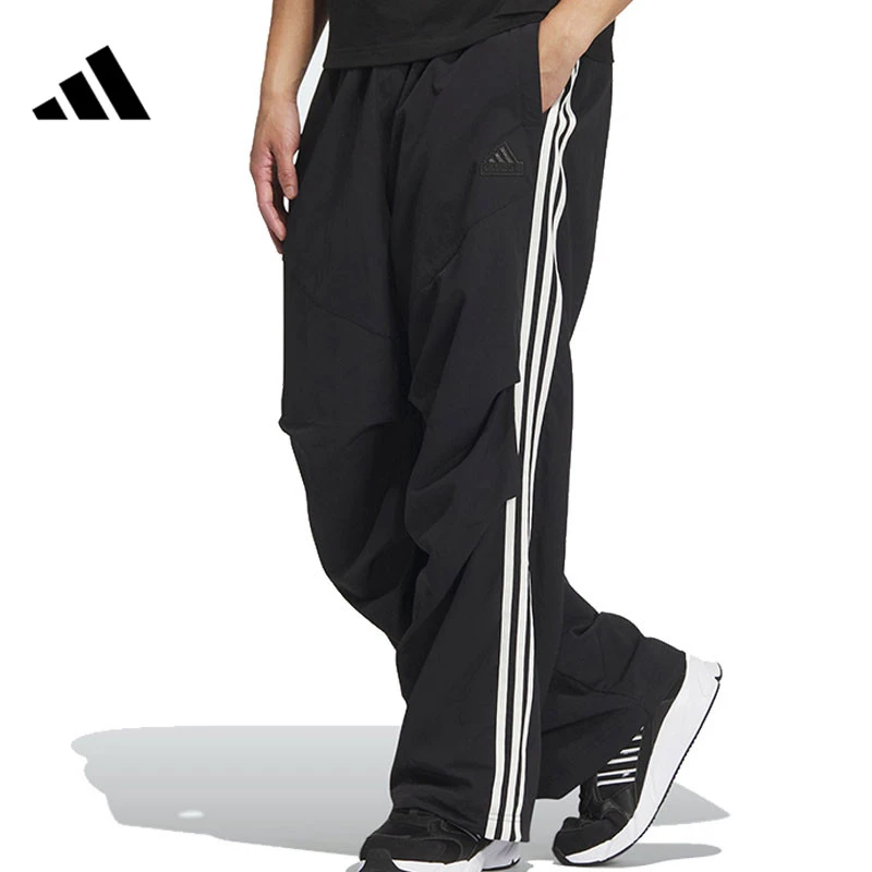 【滔搏体育】adidas阿迪达斯男子ST 3ST WV TP梭织长裤JI8642