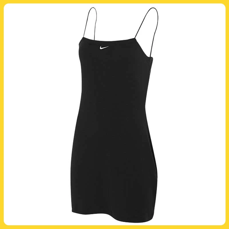 NIKE耐克女子AS W NSW NK CHLL KNT MRIB CMI连衣裙FN4158-010